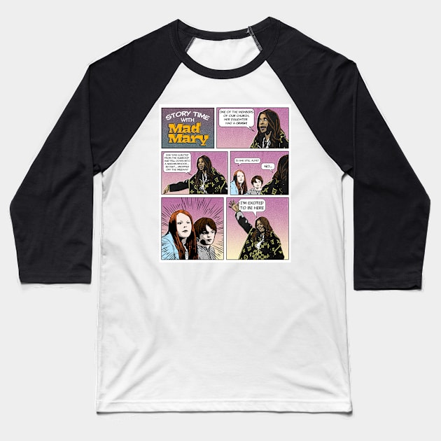 Mary Cosby | Car Crash Story | RHOSLC Baseball T-Shirt by Mattk270